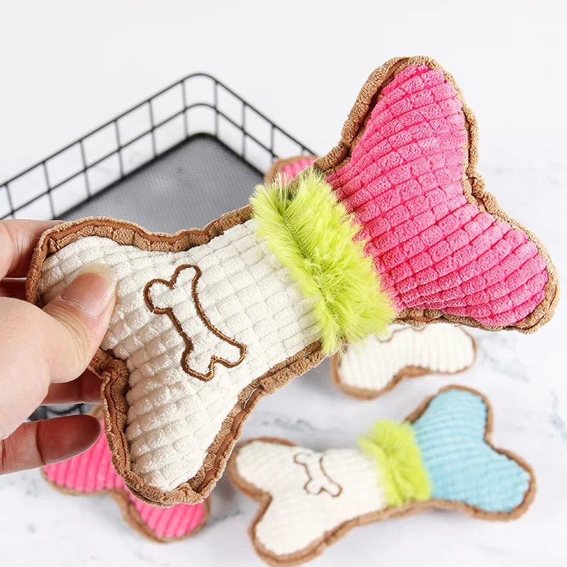 Peluche pour Chien - Os