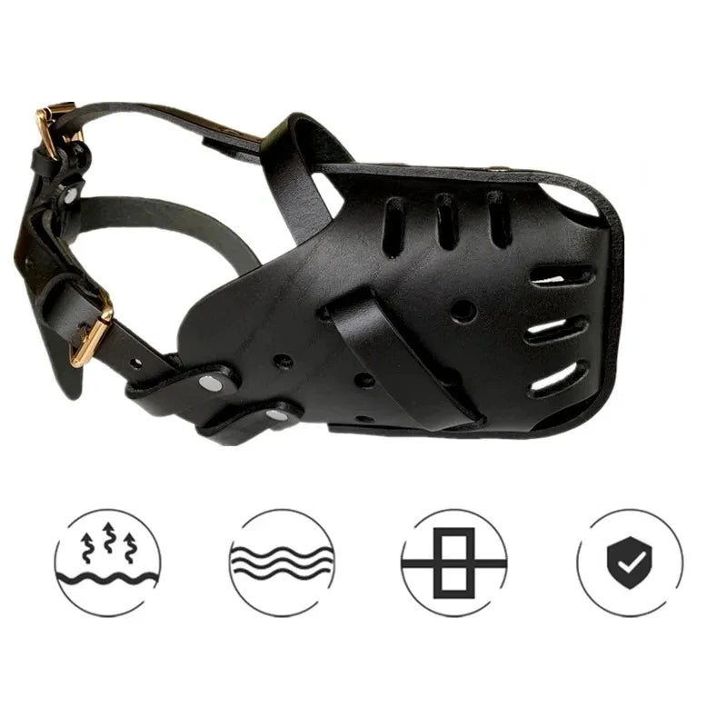 Muselière en Cuir
