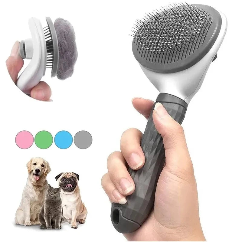 Brosse Autonettoyante pour Chien