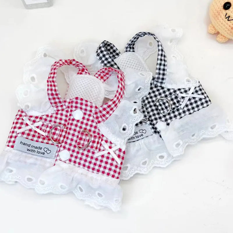 Robe Pour Chien à Carreau