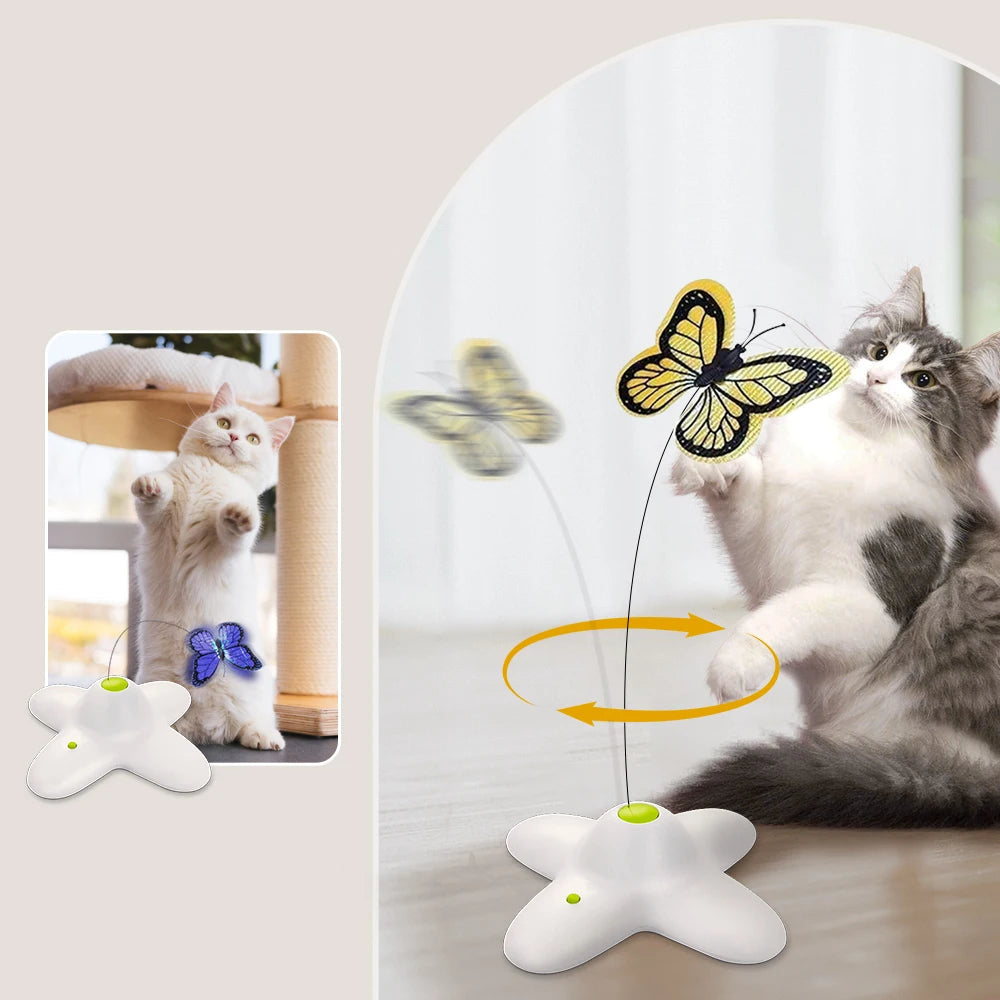 Jouet Papillon Volant pour Chat