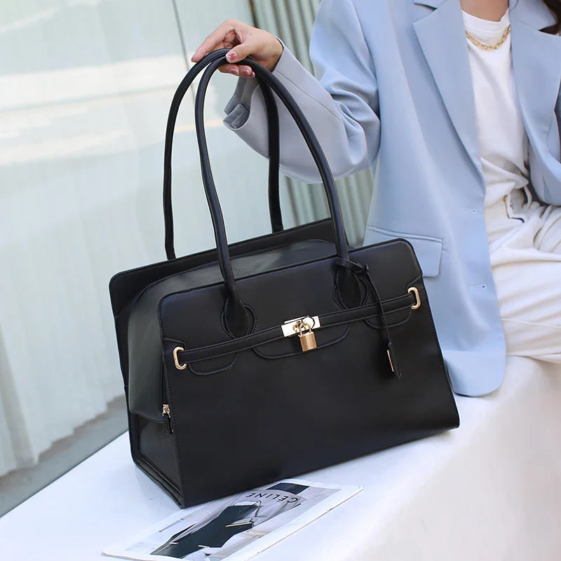 Sac de Transport pour Petit Chien en Cuir