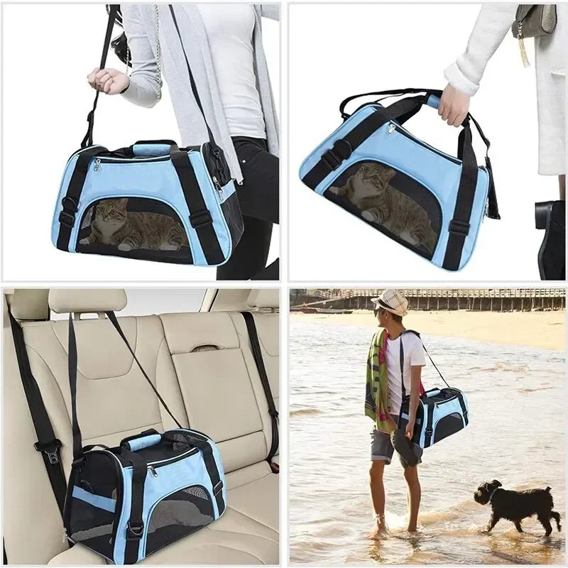 Sac de Transport pour Animaux - Ouverture Zippée