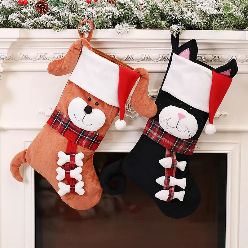 Chaussettes de Noël pour Chien et Chat