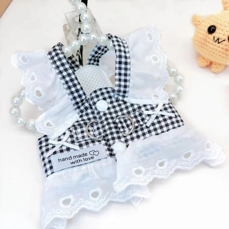 Robe Pour Chien à Carreau