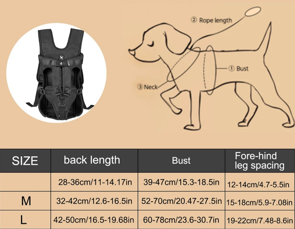 Sac a Dos pour Chien